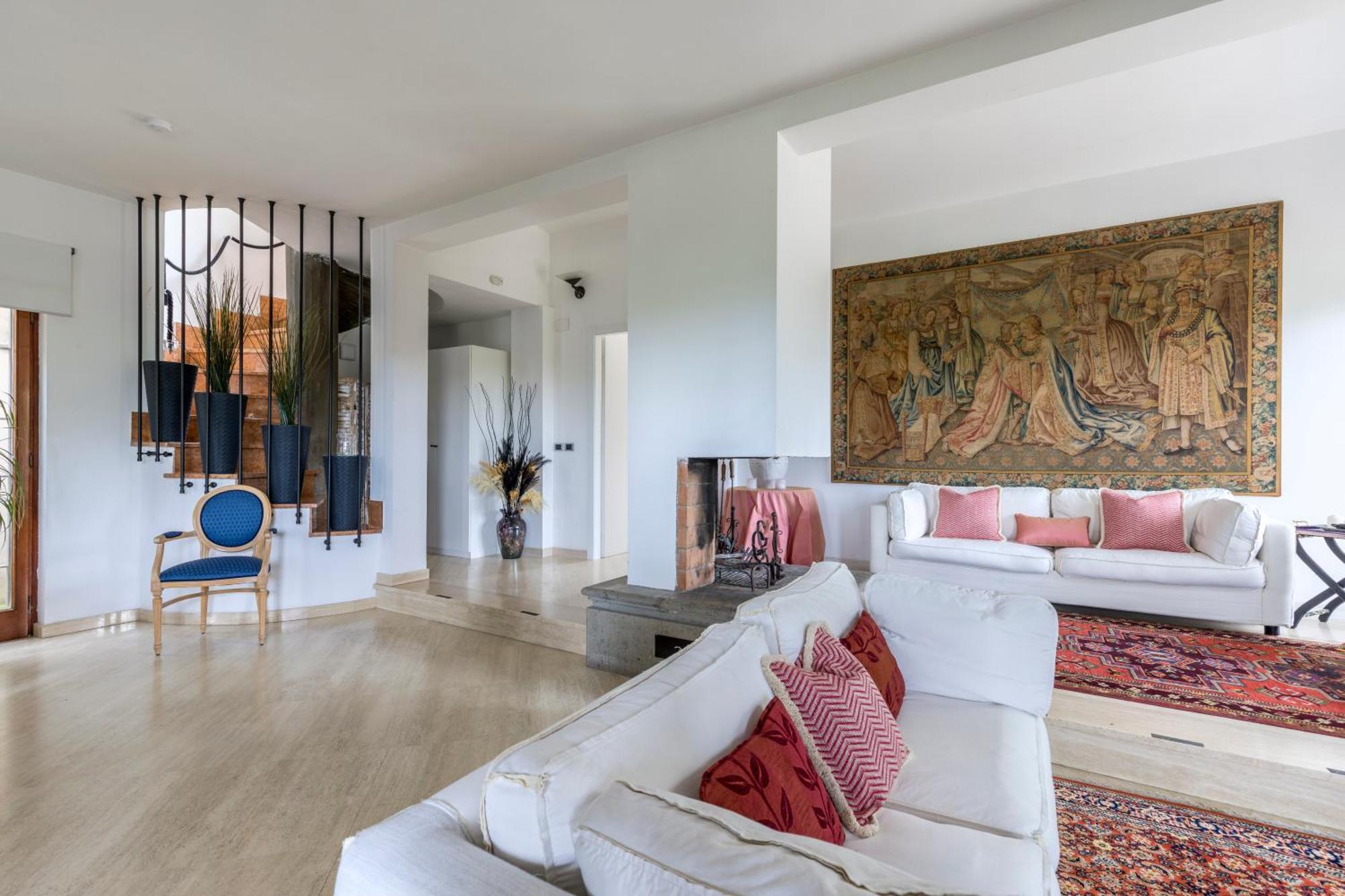 Villa Del Rubbio Рим Екстериор снимка