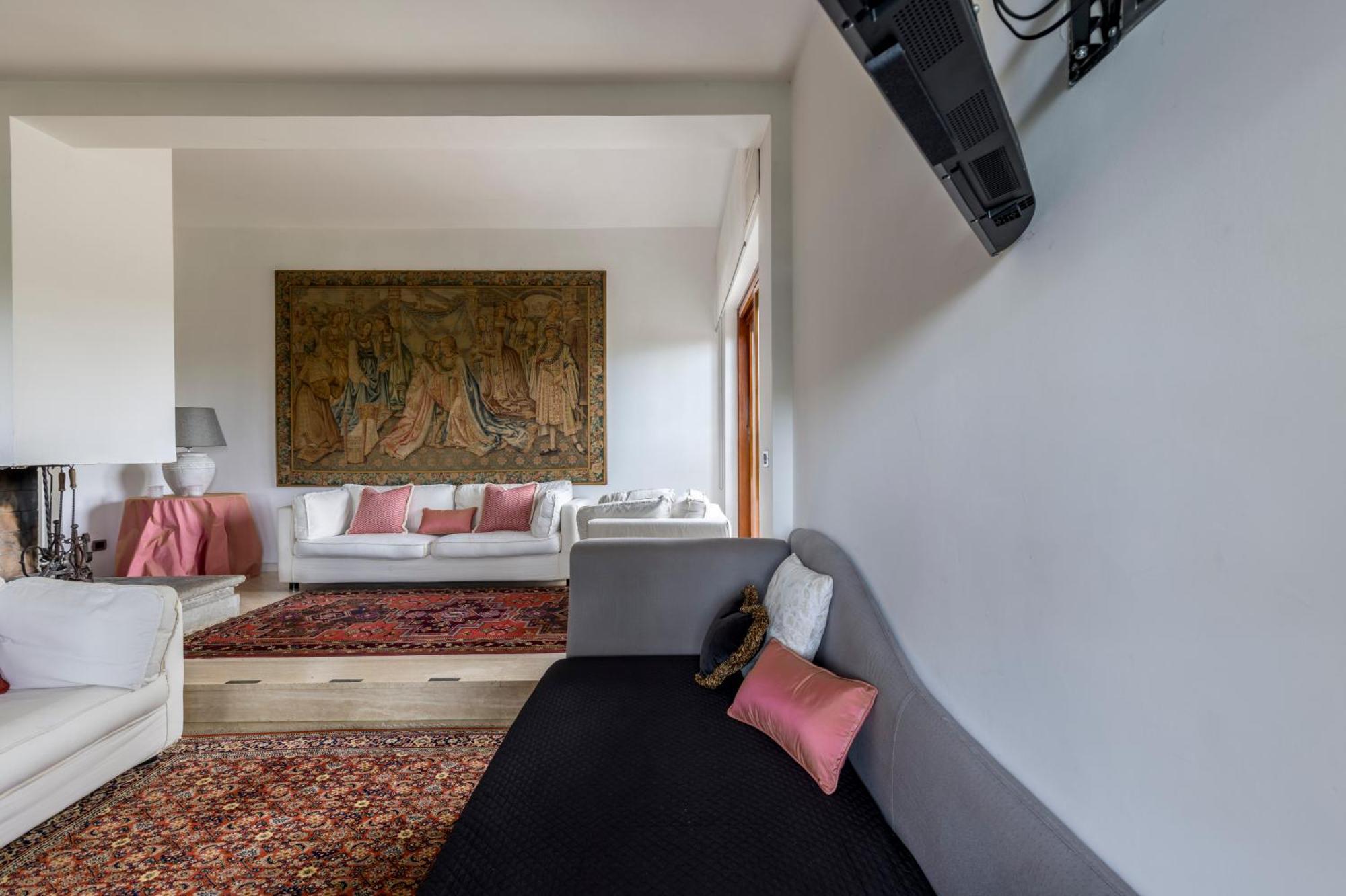 Villa Del Rubbio Рим Екстериор снимка