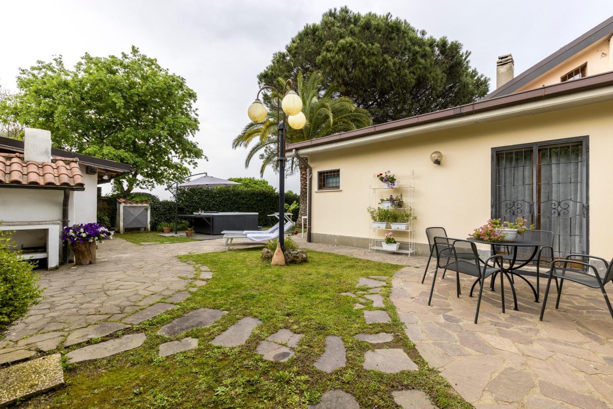 Villa Del Rubbio Рим Екстериор снимка