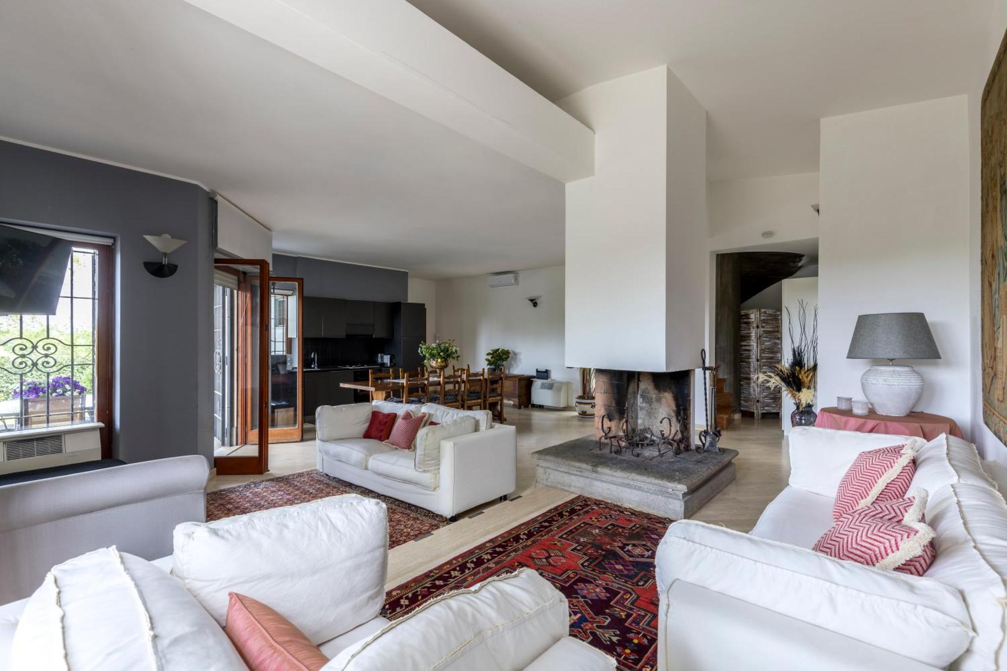 Villa Del Rubbio Рим Екстериор снимка