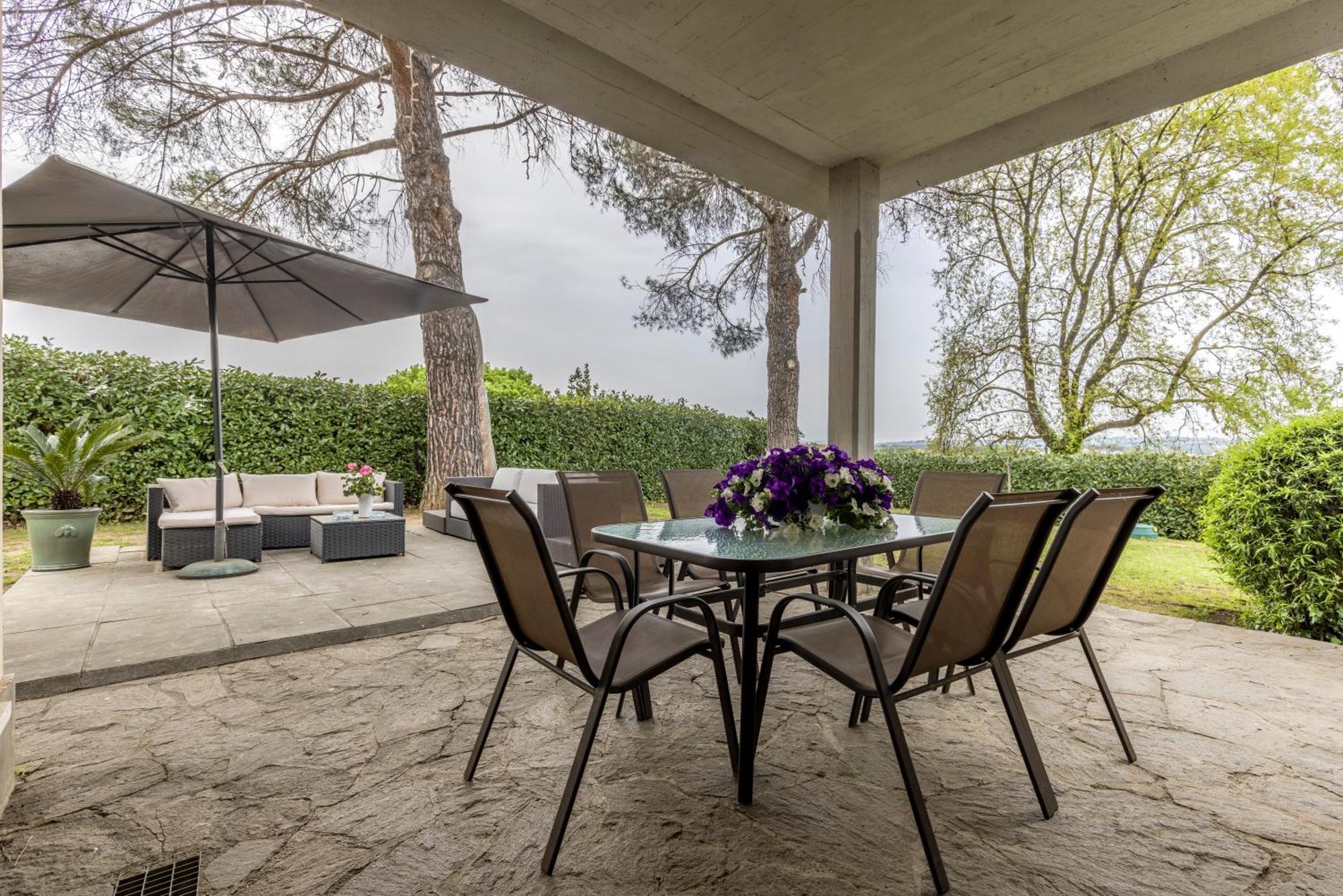 Villa Del Rubbio Рим Екстериор снимка